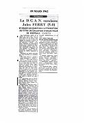 ECOLE DE LA DCAN SAISON 1961 62 N0016